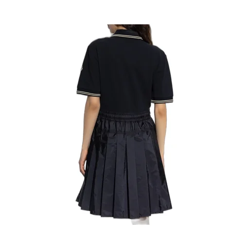Moncler Panelled Short-Sleeve Polo Dress