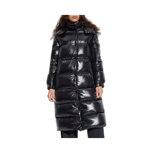 Moncler Hooded Long Down Jacket