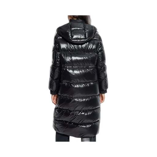 Moncler Hooded Long Down Jacket