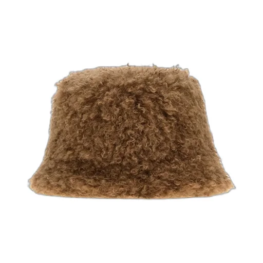 Moncler Logo Patch Teddy Bucket Hat