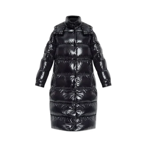 Moncler Hooded Long Down Jacket