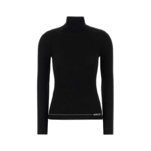 Moncler Turtleneck Long Sleeved Knitted Top