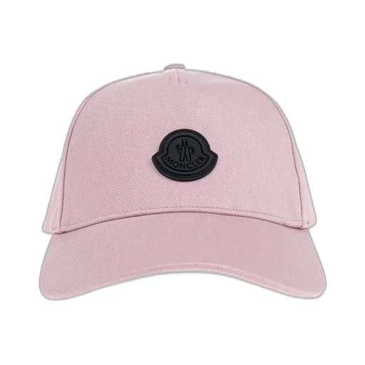 Moncler Logo Patch Curved Peak Baseball Cap