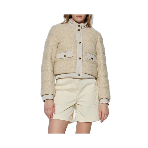 Moncler Blandy Bouclé Short Down Jacket