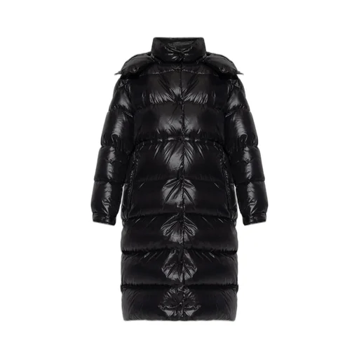 Moncler Cavettaz Hooded Long Padded Jacket