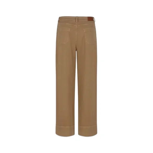 Moncler Logo Patch Straight Leg Pants