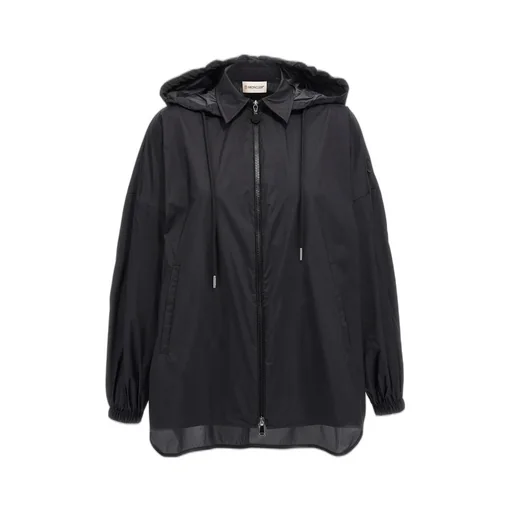 Moncler Zip-Up Hooded Jacket