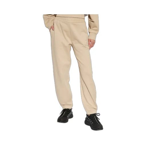 Moncler Logo Embroidered Elastic Waist Pants