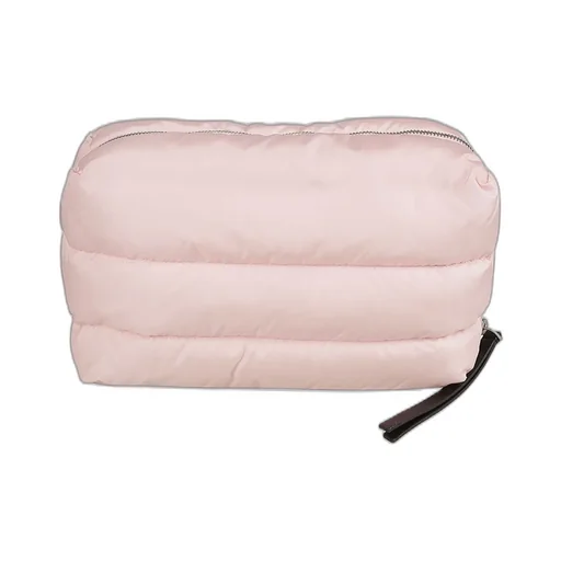 Moncler Logo Plaque Zip-Up Quilted Beauty Case
