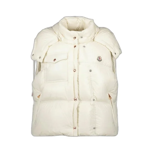 Moncler Pario Logo Patch Hooded Padded Gilet