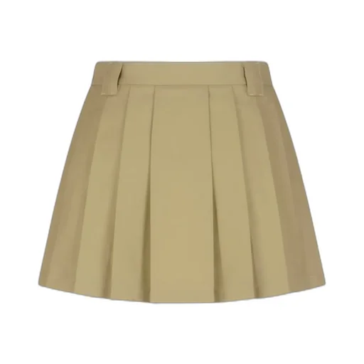 Moncler Logo Embroidered Pleated Skirt