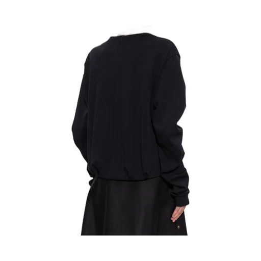 Moncler Pleated Crewneck Sweatshirt