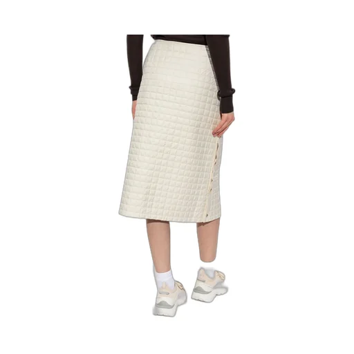 Moncler Square-Quilted Padded Midi Skirt