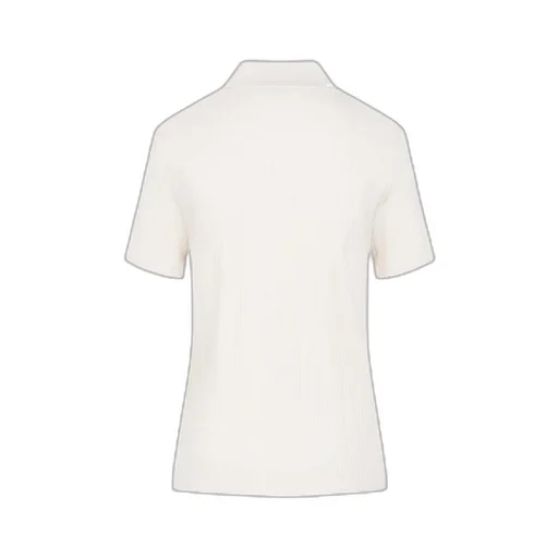 Moncler Embellished Logo Patch Polo Top