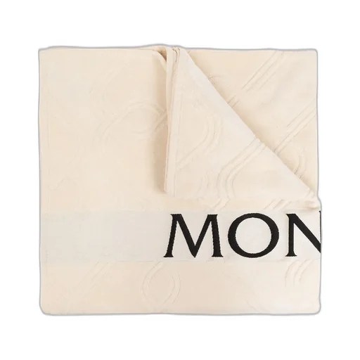 Moncler Logo Detailed Bath Towel
