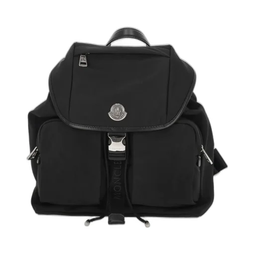 Moncler Logo Patch Pocket Detailed Backpack