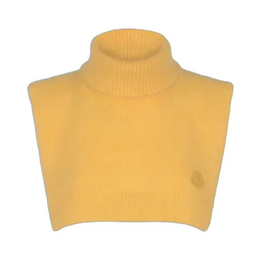 Moncler Logo Embroidered Turtleneck Vest