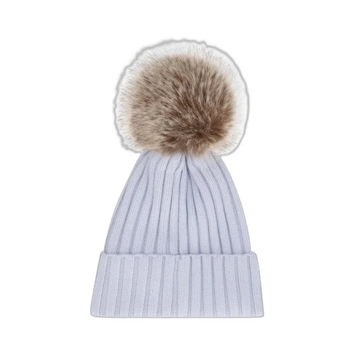 Moncler Pom Pom Embellished Ribbed Beanie