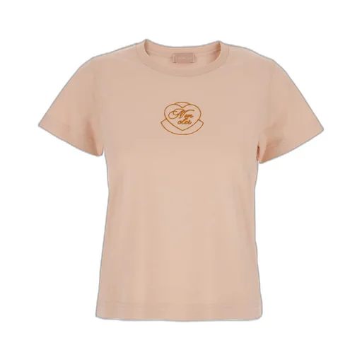 Moncler Logo-Embroidered Crewneck T-Shirt