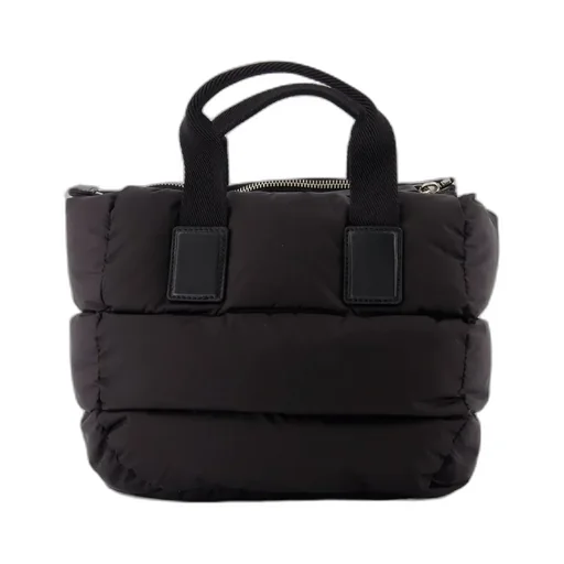 Moncler Logo Patch Padded Top Handle Bag
