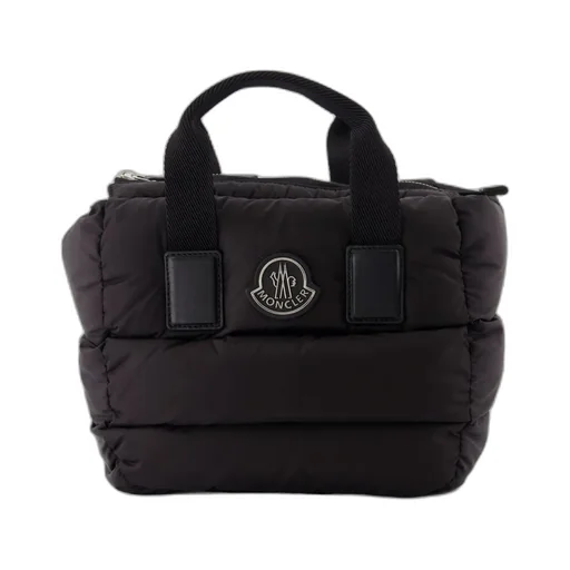 Moncler Logo Patch Padded Top Handle Bag
