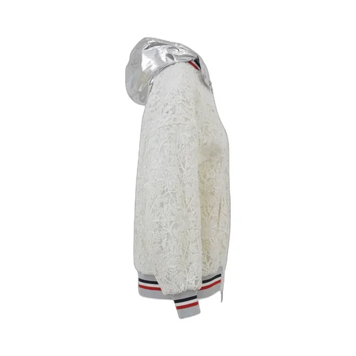 Moncler Macrame Detailed Hooded Jacket