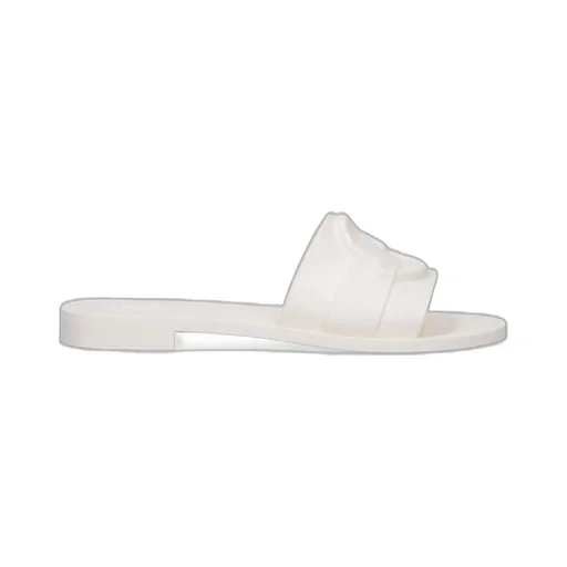 Moncler Logo Embossed Slip-On Sandals