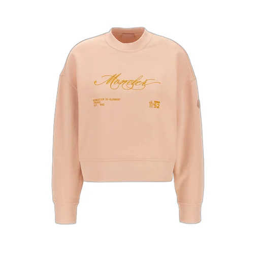 Moncler Logo-Embroidered Crewneck Sweatshirt