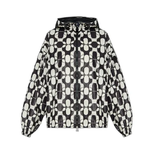 Moncler Graphic Print Zip-Up Jacket