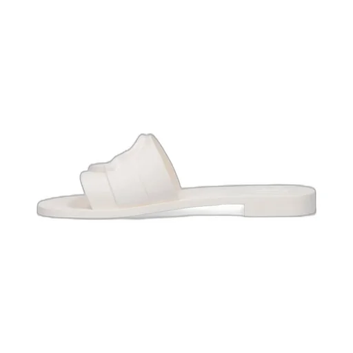 Moncler Logo Embossed Slip-On Sandals