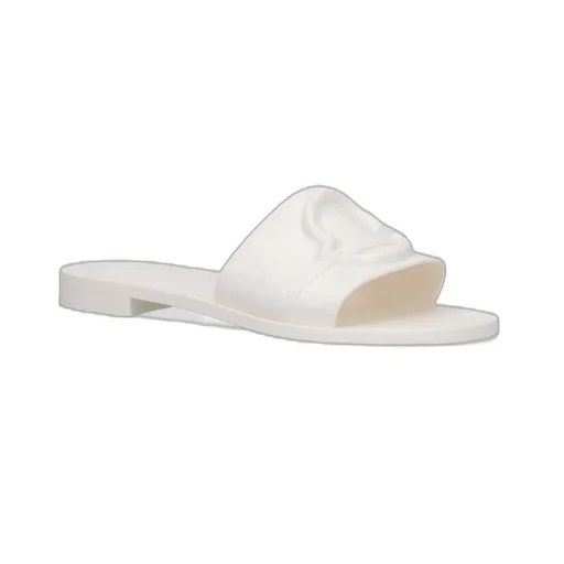 Moncler Logo Embossed Slip-On Sandals