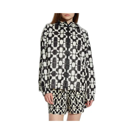 Moncler Graphic Print Zip-Up Jacket