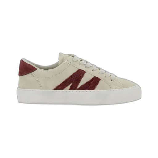 Moncler Round Toe Lace-Up Sneakers
