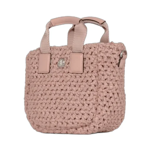 Moncler Caradoc Woven Micro Tote Bag