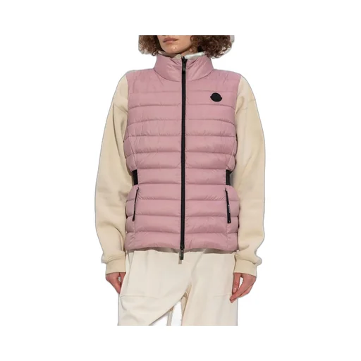 Moncler Logo Patch Zip-Up Padded Vest