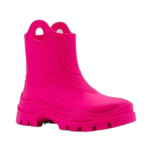 Moncler Misty Round-Toe Rain Boots