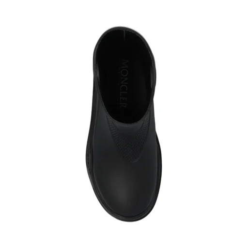 Moncler Misty Round-Toe Rain Boots
