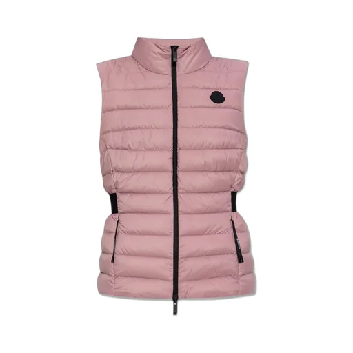Moncler Logo Patch Zip-Up Padded Vest
