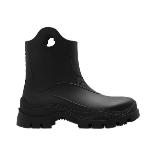 Moncler Misty Round-Toe Rain Boots