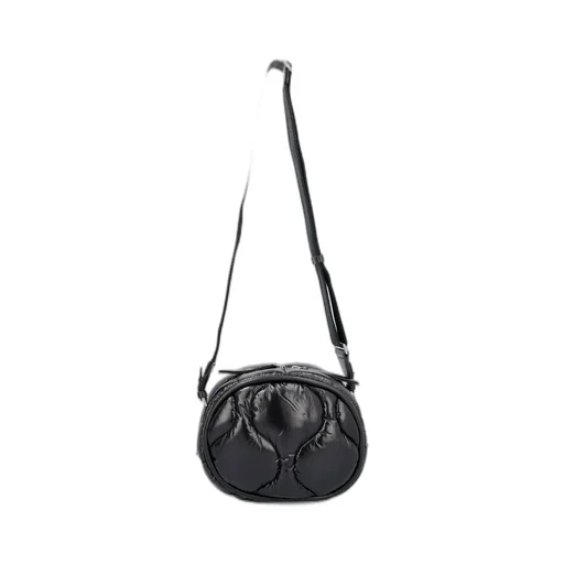 Moncler Logo Patch Zip-Up Shoulder Bag