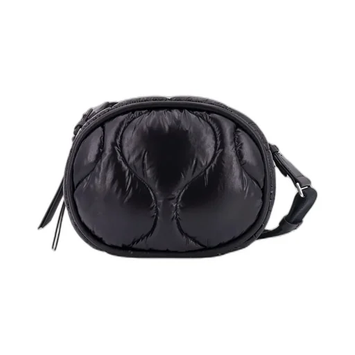 Moncler Logo Patch Zip-Up Shoulder Bag