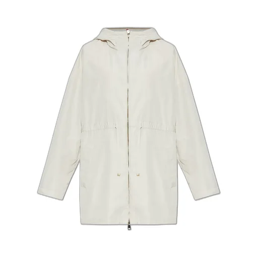 Moncler Saverne Drawstring Zip-Up Parka