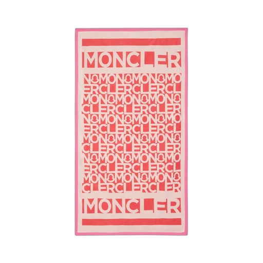 Moncler Logo Detailed Beach Towel