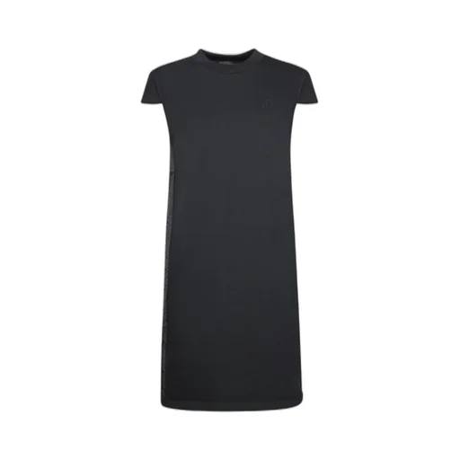Moncler Logo Patch Crewneck Dress