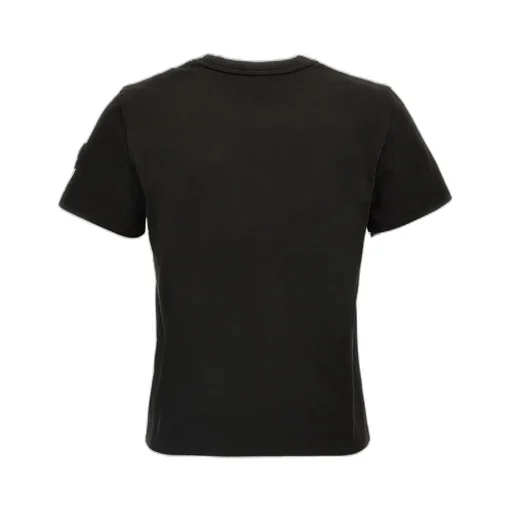 Moncler Logo Embroidered Crewneck T-Shirt