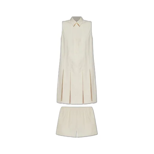 Moncler Sleeveless Mini Shirt Dress