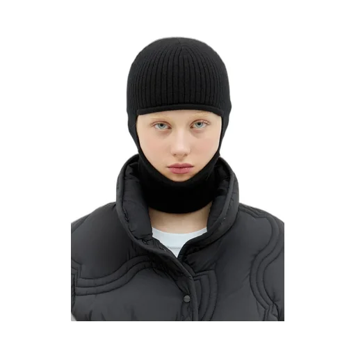 Moncler Wool-Cashmere Knit Balaclava