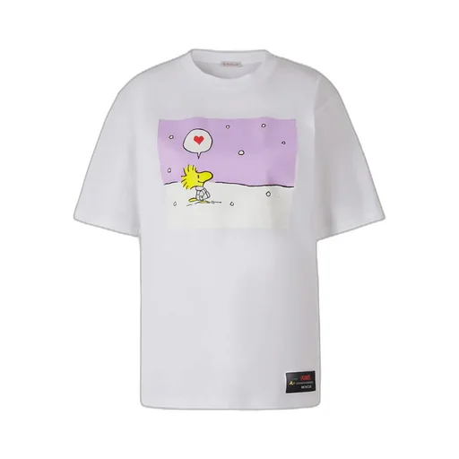 Moncler Motif Printed Crewneck T-Shirt