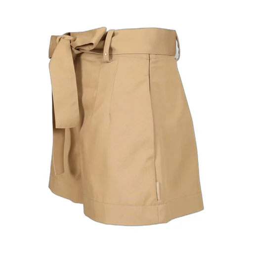 Moncler Pleat Detailed Belted Shorts