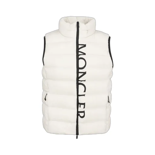 Moncler Logo Printed Zipped Jacket